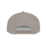 Flat Bill Snapback Hat – 'The Believer' Crown Logo Embroidered Cap