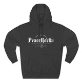 Peace Rocka-Panel Fleece Hoodie — Classic Cozy Pullover