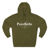 Peace Rocka-Panel Fleece Hoodie — Classic Cozy Pullover