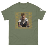 Born Famous "Imported" w/Logo Men's Classic Military Green Tee
