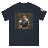 Born Famous "Imported" w/Logo Men's Classic Navy Tee