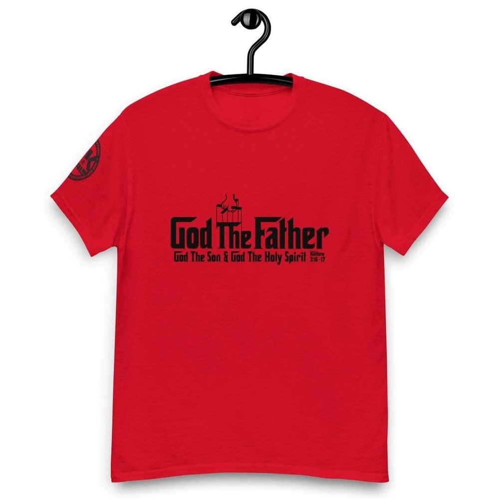God The Father Men's classic red tee