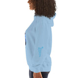 CEO "Armored" Unisex light-blue Hoodie V4