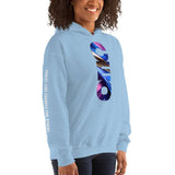 CEO "Armored" Unisex light-blue Hoodie V1