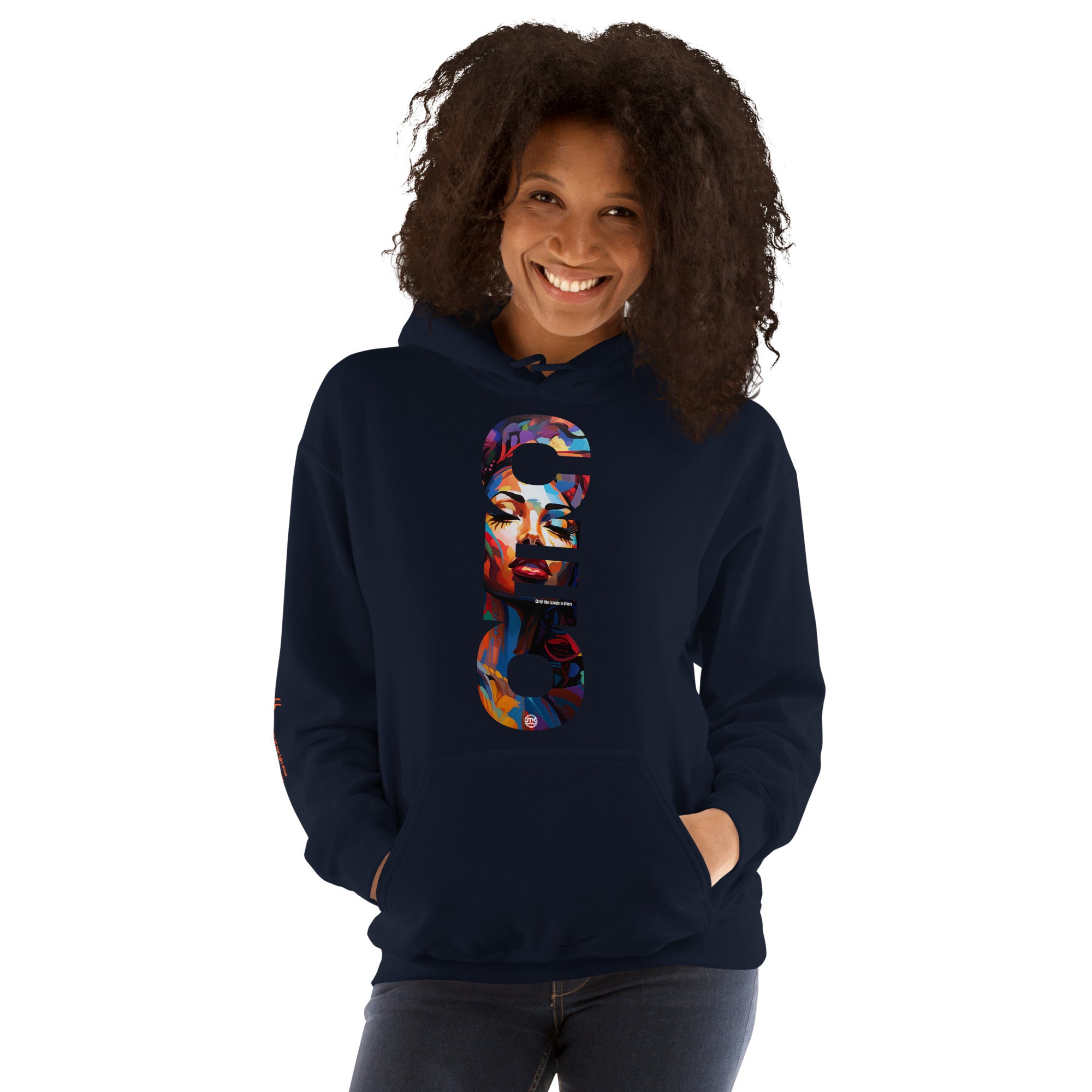 CEO "Eve" Unisex Navy Hoodie