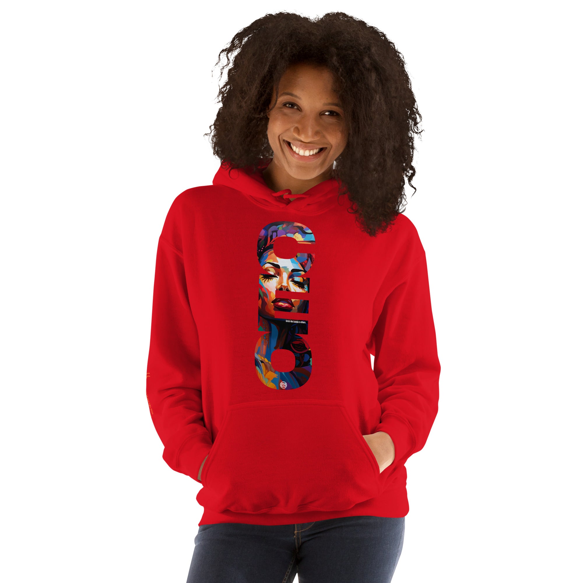 CEO "Eve" Unisex Red Hoodie
