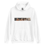 Born Famous Logo Adult Unisex White Hoodie