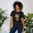 Be Cheerful For Jesus Black Heather Tee Shirt