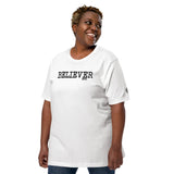 Believer NYC Unisex White T-shirt